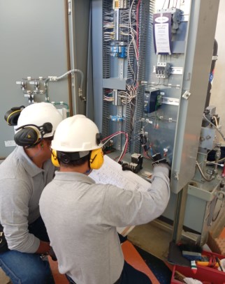 Inspección de tableros eléctricos